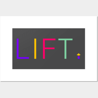 lift Posters and Art